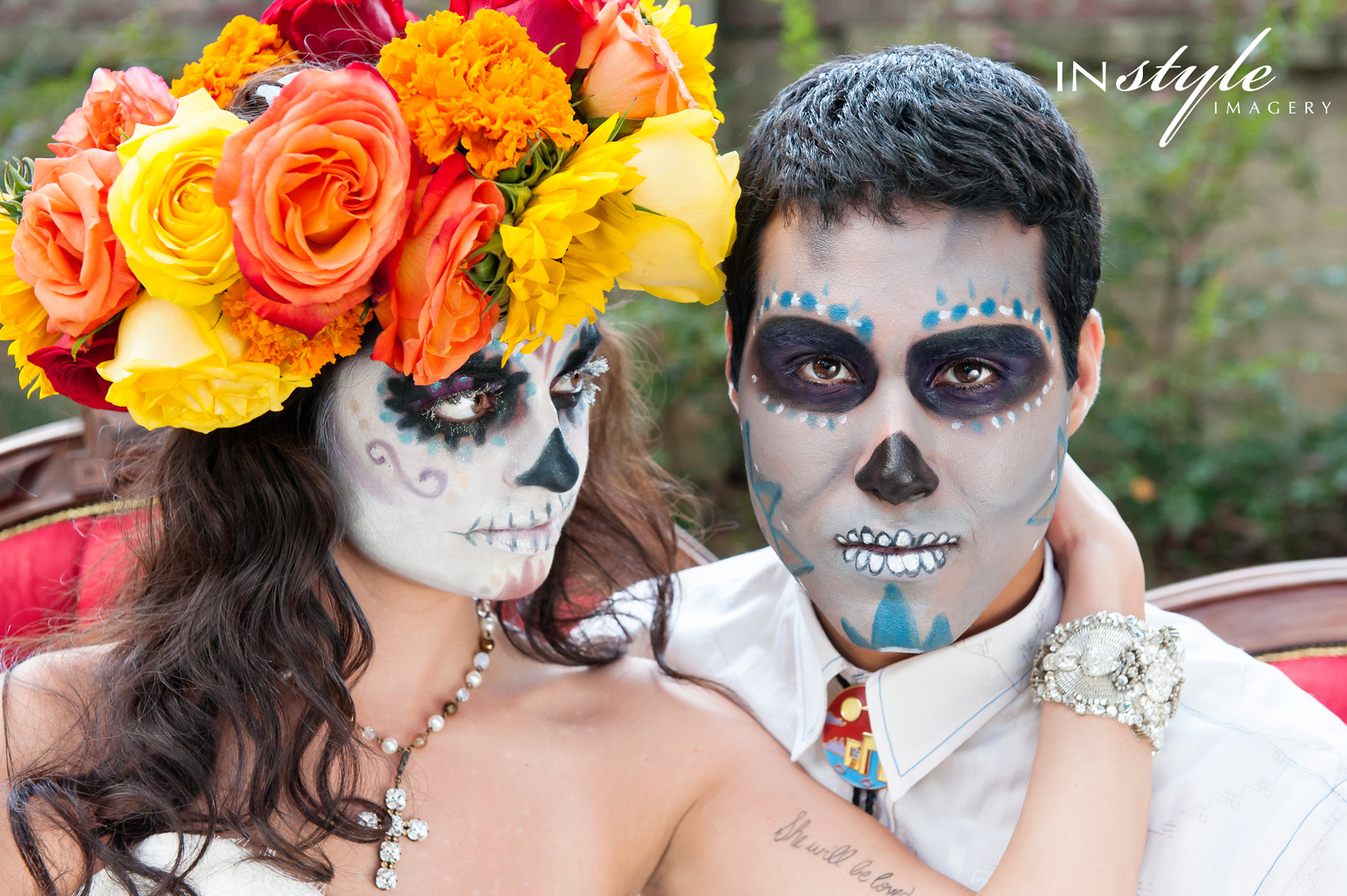Dia de los Muertos Inspired Wedding Photo Shoot - Orlando Wedding ...
